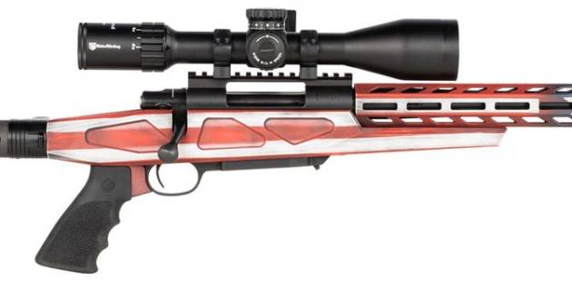 Howa Legacy HFLG30816 American Flag Chassis Gen-2 Bolt Action .308 Win 16.25" 10+1 RWB Flag Finish w/ Nikko Sterling Diamond 30mm 4-16x50 Optic with Mounts