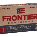 Hornady 223 Rem Frontier HFR100 55 gr FMJ 20 rounds