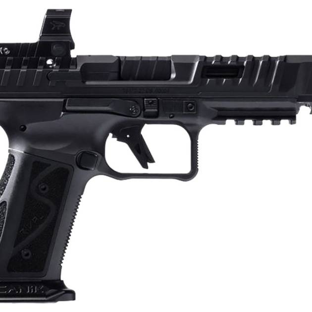 Canik HG7607-N SFx Rival-S Dark Side 9mm 5" 18+1 W/ MeCanik M02 Optic Steel Frame Black