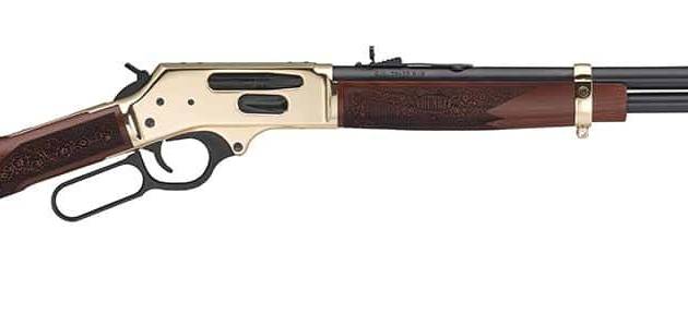 HENRY REPEATING ARMS LEVER ACT SIDEGATE 38-55 BRASS