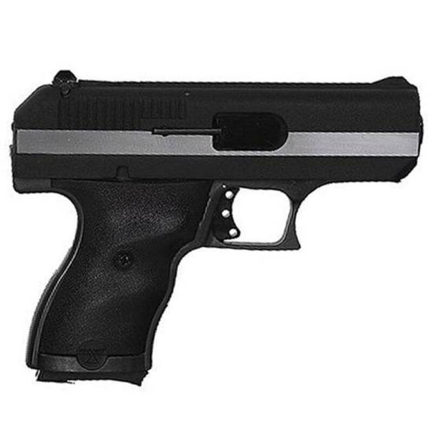 Hi-Point .380ACP Compact Poly-Frame Pistol 8+1 w/ Hard Case and Tuff1 Grip Black/Silver