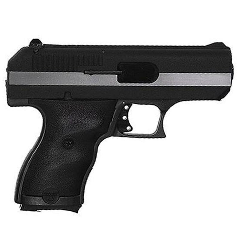 Hi-Point .380ACP Compact Poly-Frame Pistol 8+1 w/ Hard Case and Tuff1 Grip Black/Silver