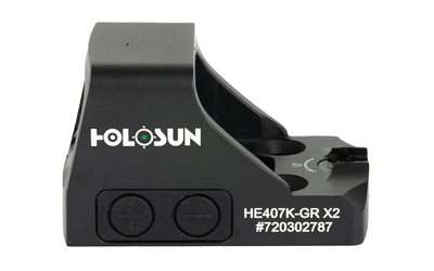 Holosun HE407K-GR X2 reflex sight with 6 MOA green dot
