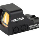Holosun HE507K-GR X2 black reflex sight with green 2 MOA dot and 32 MOA circle reticle