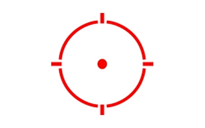 Holosun HE509T-RD X2 titanium enclosed red dot sight with 2 MOA red reticle