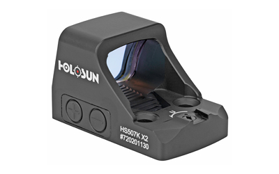 Holosun HS507K X2 black open reflex sight with 2 MOA dot and 32 MOA circle
