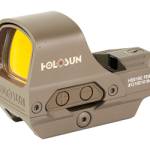 Holosun HS510C 1x open reflex sight in Flat Dark Earth