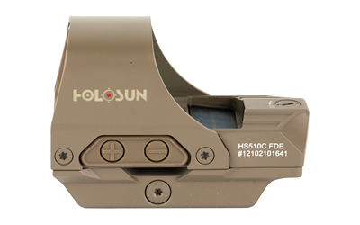 Holosun HS510C 1x open reflex sight in Flat Dark Earth