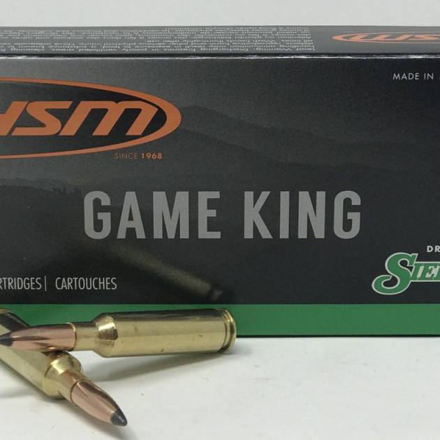 HSM 6.5mm Creedmoor Ammunition 65Creedmoor1N 140 Grain SBT GameKing 20 Rounds