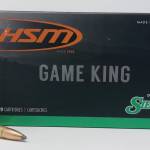 HSM 30-40 Krag Ammunition 3040Krag9N 180 Grain SBT GameKing 20 Rounds