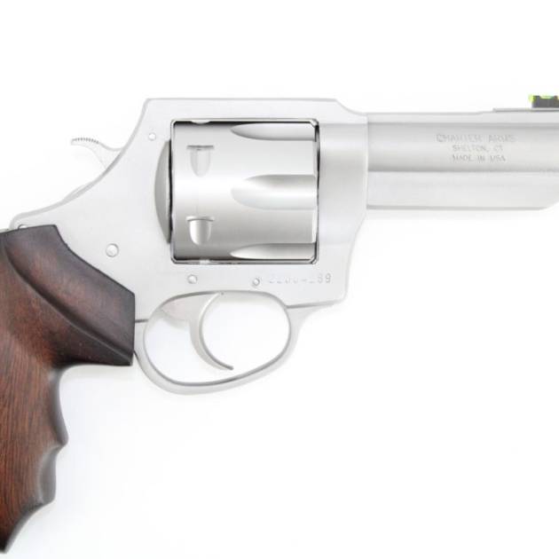 Charter Arms Model 73526 The Professional V .357 Magnum 3" 6 Rounds Stainless Steel/Wood Grip