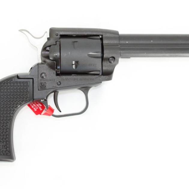 Heritage Manufacturing Rough Rider SRR22MBS4PG .22 LR/.22 WMR 4.75" 6 Rounds Black/SBK