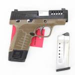 Savage Arms Stance 67040 MC9MS 9mm 3.2" 7+1/10+1 FDE w/ Night Sights