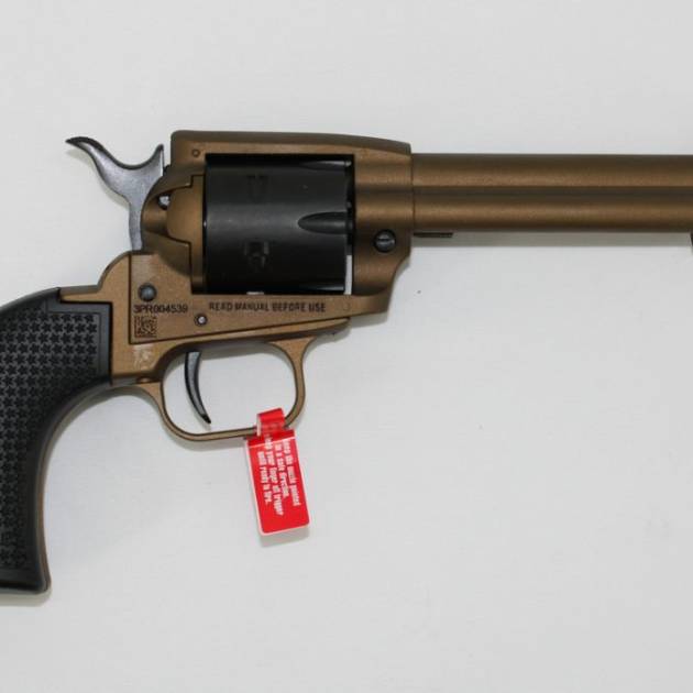 Heritage Manufacturing Rough Rider SRR22A4 .22LR 4.75" 6 Rounds Burnt Bronze/SBK