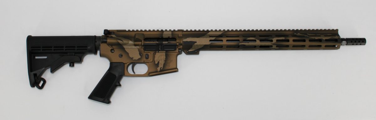 Great Lakes Firearms GL15223S-BRZ 223 Wylde 16" 30+1 Serpent Bronze/Nitride Barrel