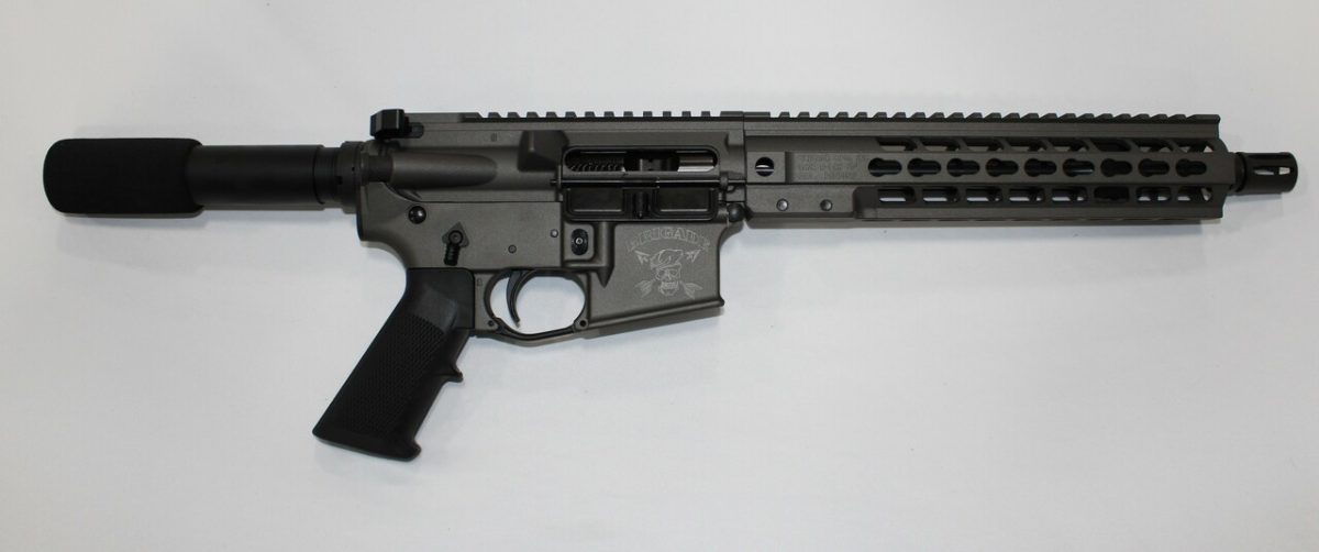 Brigade Manufacturing 5.56 Forged 10.5" 30+1 Tungsten Gray