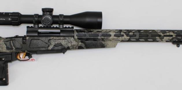 Howa HCRA72507KUMDT M1500 APC Chassis 6.5 Creedmoor 24" 10+1 Kuiu Vias Finish W/ 4-16x50 Scope, 2 Grips, Bipod