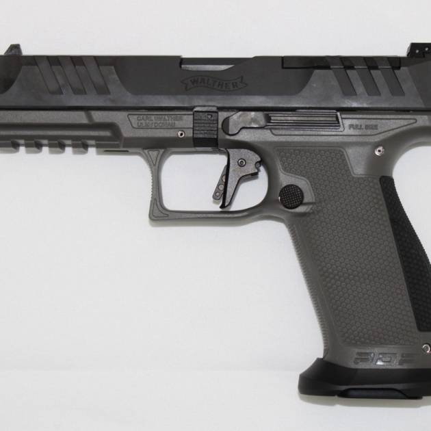 Walther 2877503 PDP FS Pro SD 9mm 5.1" Threaded Barrel 18+1 Tungsten Gray/Black