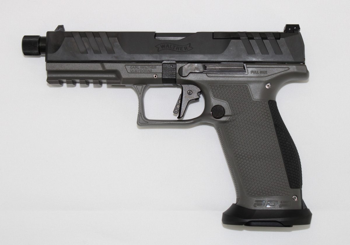Walther 2877503 PDP FS Pro SD 9mm 5.1" Threaded Barrel 18+1 Tungsten Gray/Black