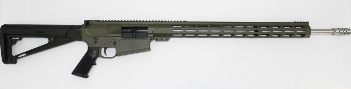 Great Lakes Firearms GL10LA65PRCSSODG 6.5 PRC 24" 5+1 OD Green/Stainless Barrel