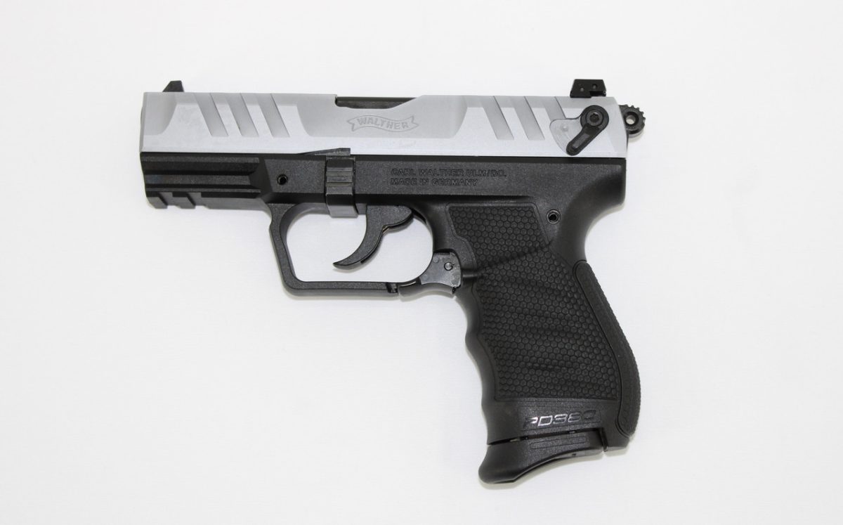 Walther 5050509 PD380 .380 ACP 3.7" 9+1 Nickel/Black