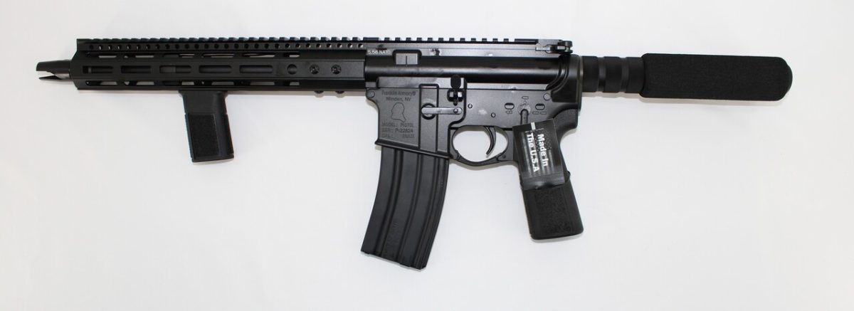 Franklin Armory 00-30028-BLK XO-26 R4 5.56x45mm 11.5" 30+1 Black