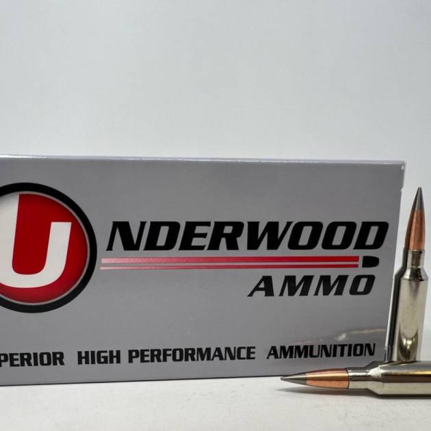 Underwood 6.5 Creedmoor Ammunition UW867 119 Grain Flash Tip Solid Monolithic 20 Rounds