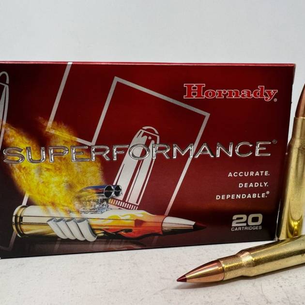 Hornady 30-06 Springfield Superformance Ammunition H81169 165 Grain CX Ballistic Tip 20 Rounds