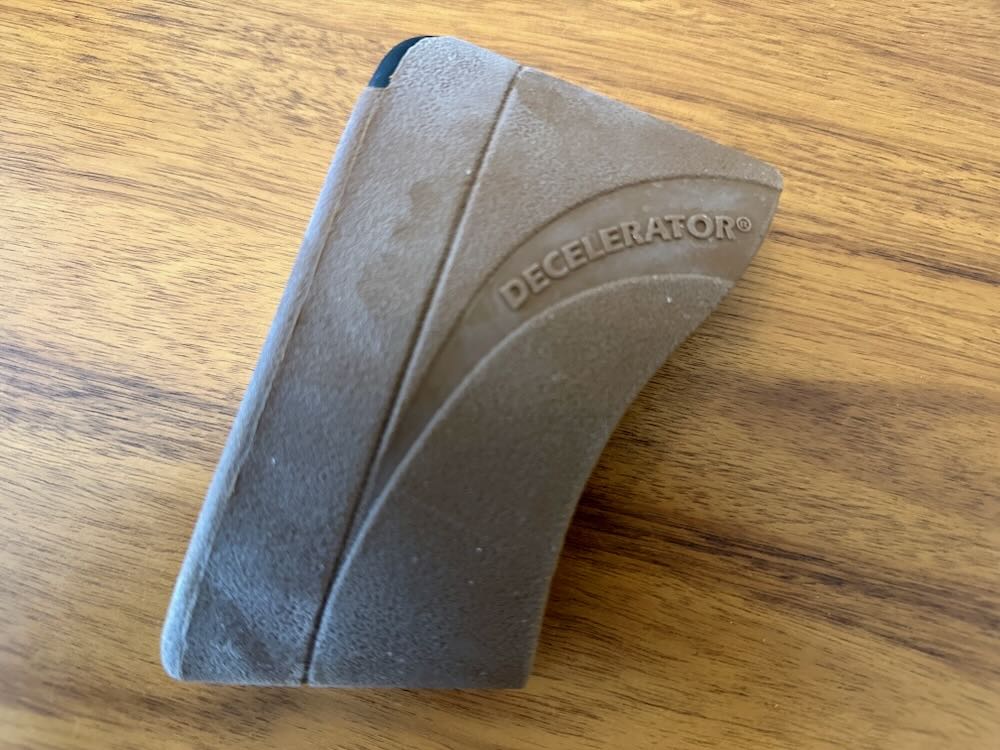 Pachmayr Decelerator Magnum Slip-On Recoil Pads - Medium Brown #04417 - Image 4