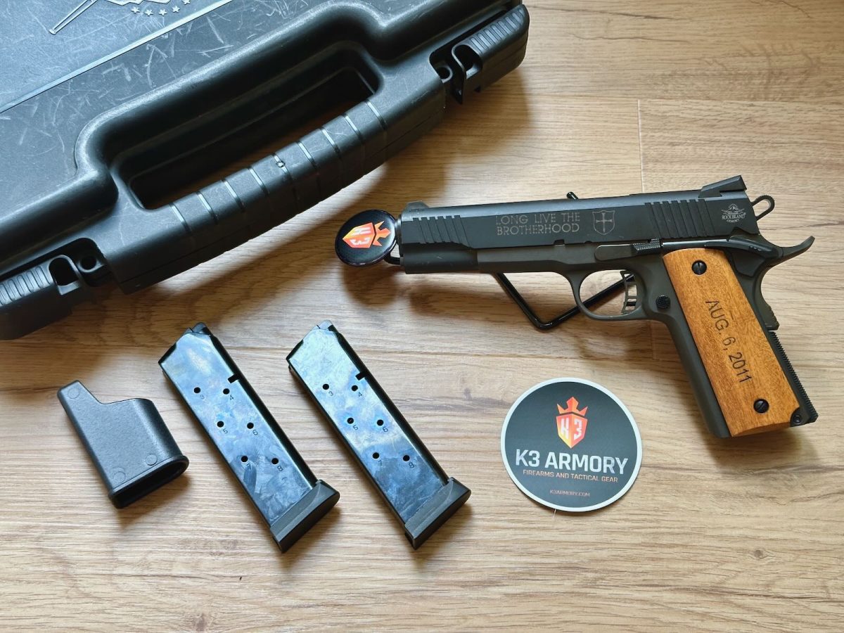 Rock Island Armory Commemorative "One Team Memorial" Navy Seals 1911 .45 Pistol | M1911-A1 FS - Image 3