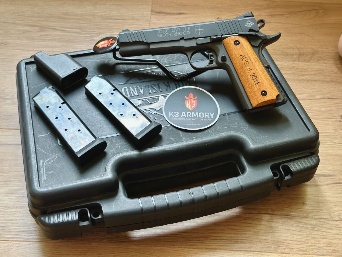 Rock Island Armory Commemorative "One Team Memorial" Navy Seals 1911 .45 Pistol | M1911-A1 FS - Image 4
