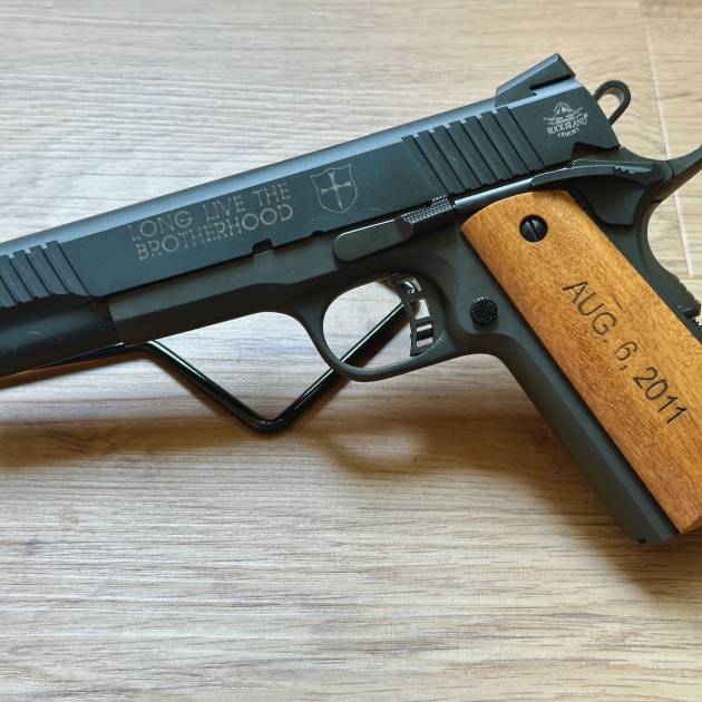 Rock Island Armory Commemorative "One Team Memorial" Navy Seals 1911 .45 Pistol | M1911-A1 FS