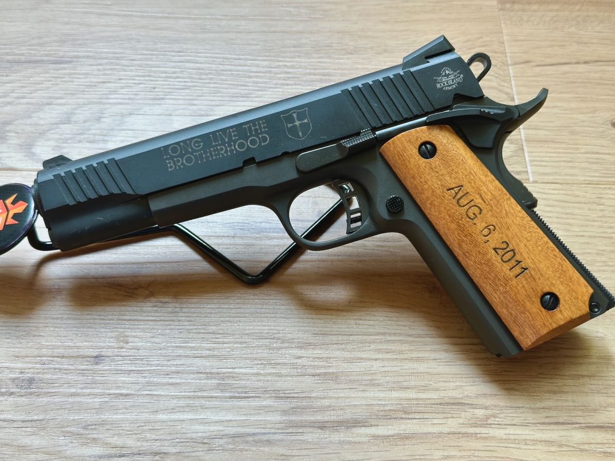 Rock Island Armory Commemorative "One Team Memorial" Navy Seals 1911 .45 Pistol | M1911-A1 FS