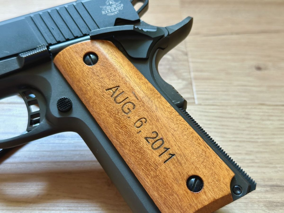 Rock Island Armory Commemorative "One Team Memorial" Navy Seals 1911 .45 Pistol | M1911-A1 FS - Image 5