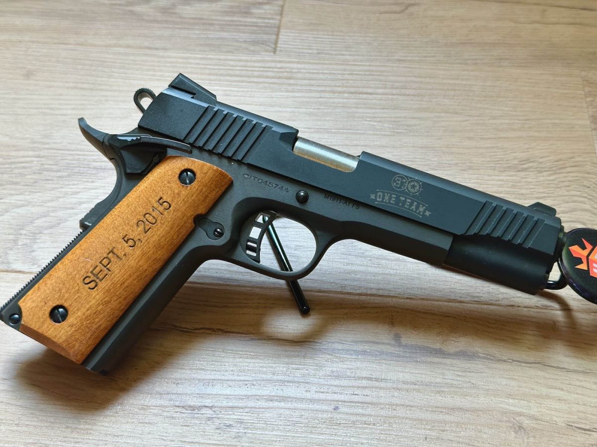Rock Island Armory Commemorative "One Team Memorial" Navy Seals 1911 .45 Pistol | M1911-A1 FS - Image 7