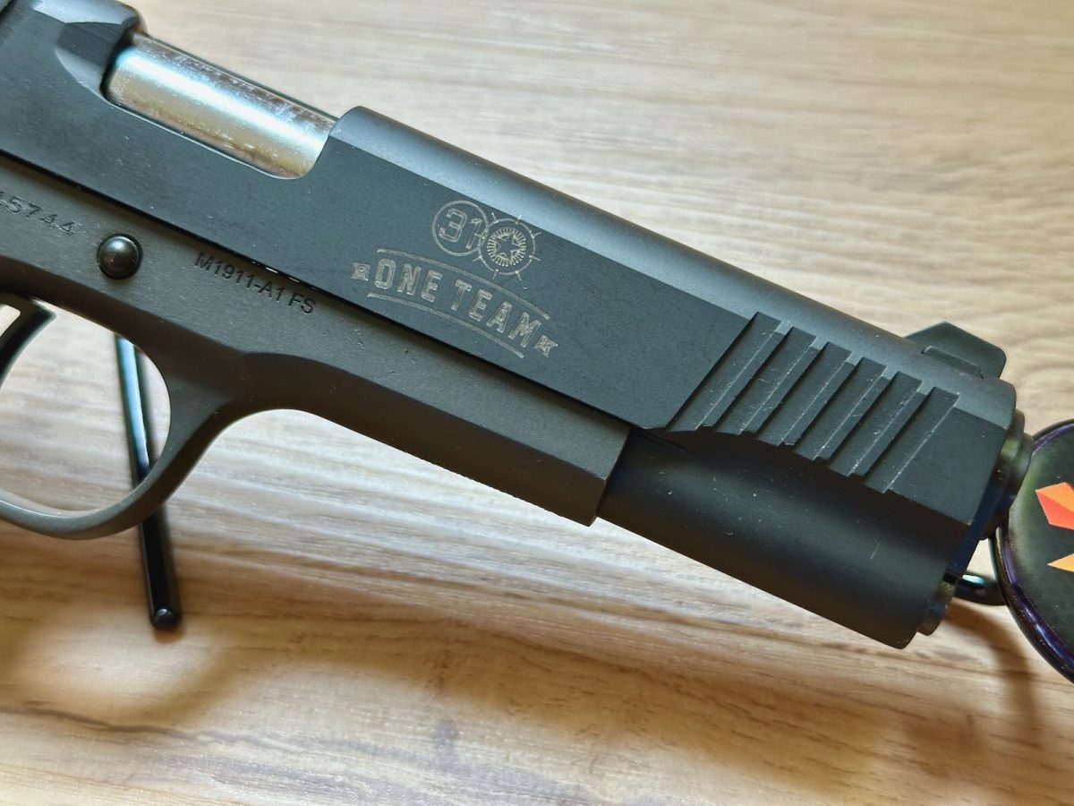 Rock Island Armory Commemorative "One Team Memorial" Navy Seals 1911 .45 Pistol | M1911-A1 FS - Image 9