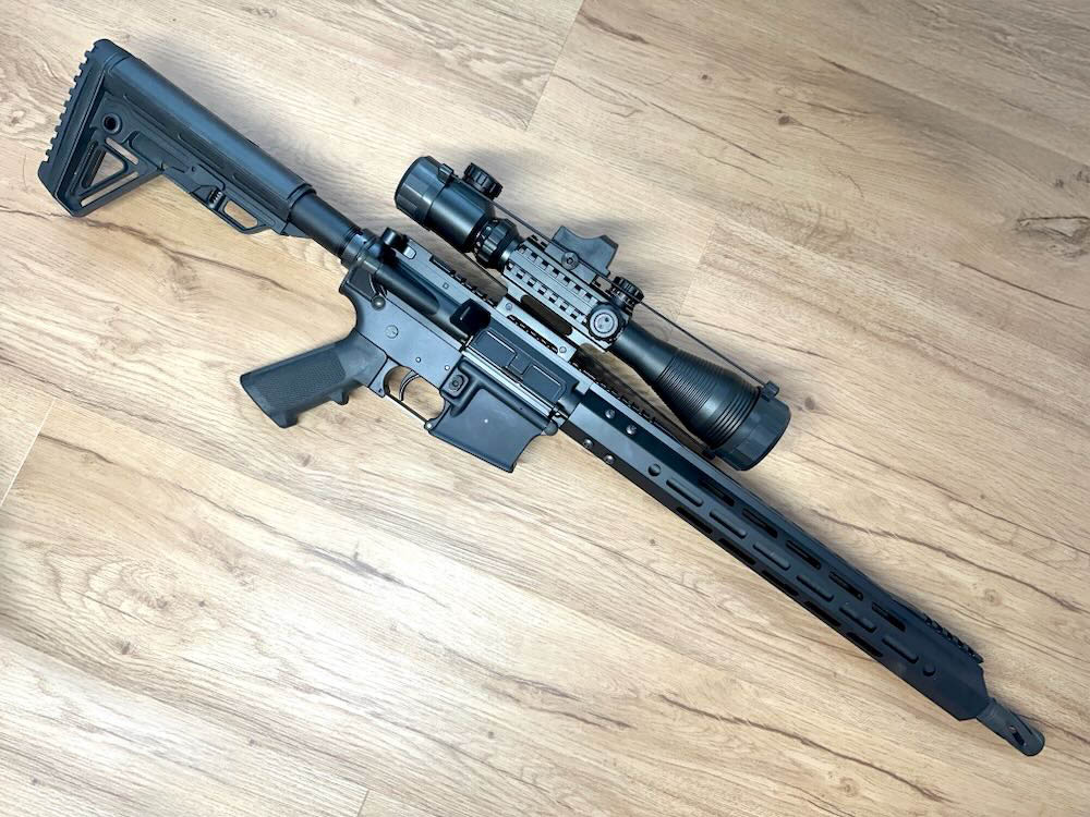 Anderson AR-15 Rifle | 5.56 NATO | 16" Barrel | Optic and Upgrades - Image 6