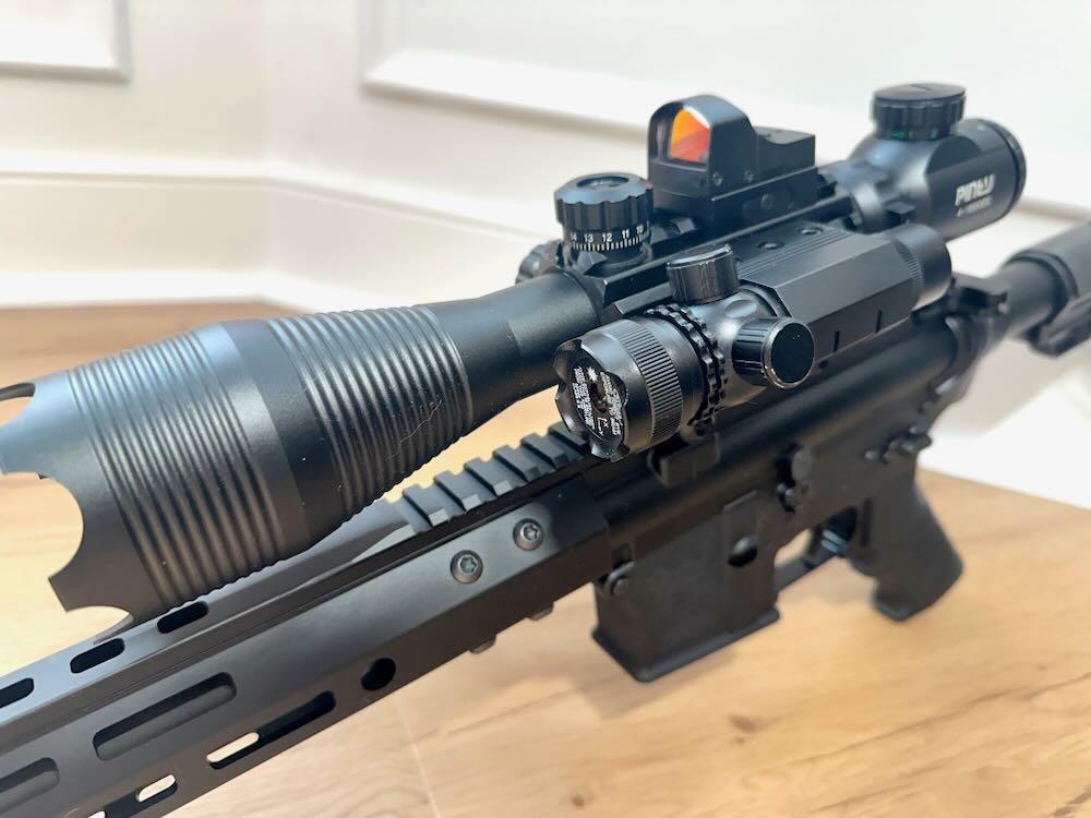 Anderson AR-15 Rifle | 5.56 NATO | 16" Barrel | Optic and Upgrades - Image 11