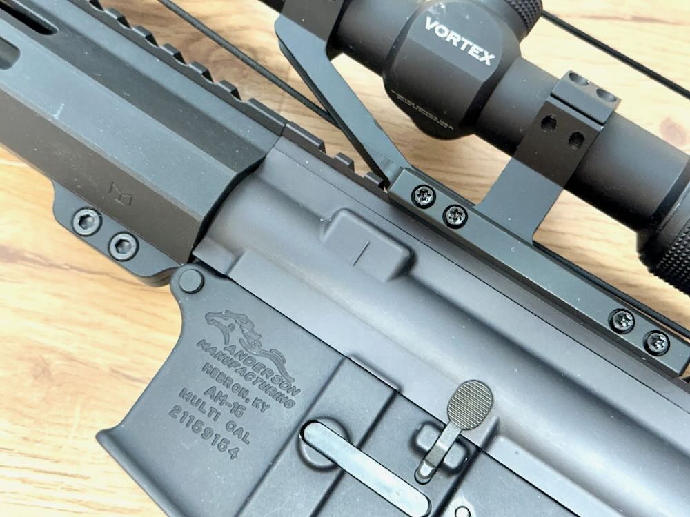Anderson AR-15 Rifle | 5.56 NATO | 20" Barrel | Vortex Optic and Upgrades - Image 4