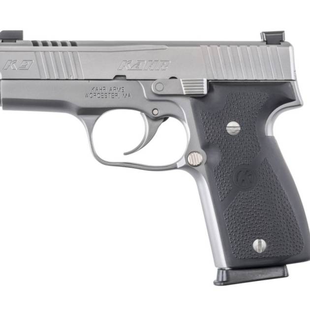 Kahr Arms K9093N22 K9 Limited Edition 9mm 3.5" 7+1/8+1 Stainless Steel W/ Slide Cuts