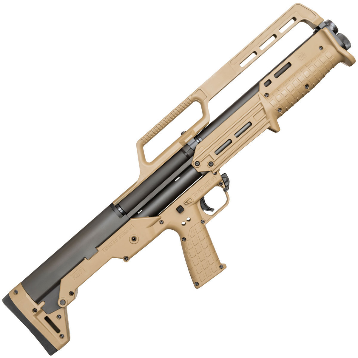 Kel-Tec KS7 KS7TAN 12 Gauge Pump Action Shotgun 18.5" 6+1 Tan