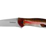 KERSHAW LEEK 3" RNBW TROUT/SILVER