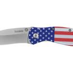 KERSHAW BLUR USA FLAG 3.4" RD/WHT/BL