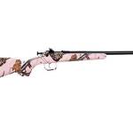 Crickett Rifle KSA2161 G2 .22LR Youth 16.12" Single Shot Blued/Mossy Oak Pink Blaze