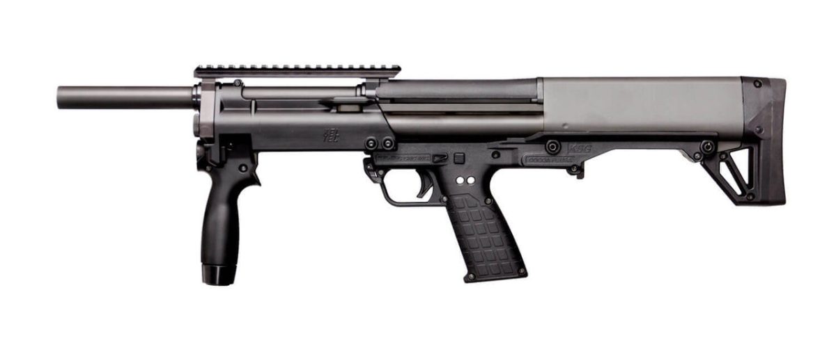 Kel-Tec KSGNRBLK KSG Compact 12ga Pump Action Bullpup Shotgun 18.5" 4+4 Black