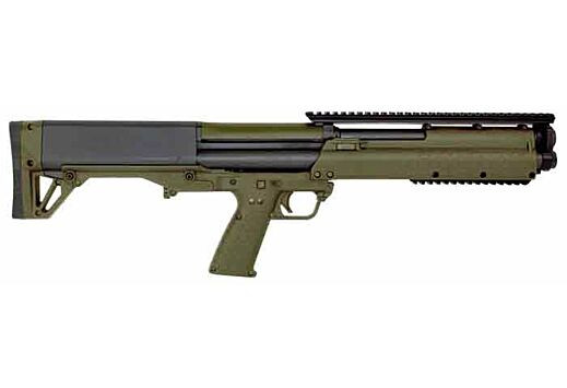 Kel-Tec KSGGRN KSG Dual Tube 12ga Bullpup Tactical Pump-Action Shotgun 18.5" Smooth Bore 7+7+1 OD Green