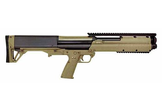 Kel-Tec KSGTAN KSG Dual Tube 12ga Bullpup Tactical Pump-Action Shotgun 18.5" Smooth Bore 7+7+1 Tan