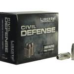 Liberty Ammo 380 Auto Ammunition Civil Defense LACD380023 50 gr HP Fragmenting 20 rounds
