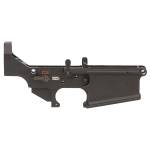 LMT stripped AR-15 lower receiver with black anodized finish