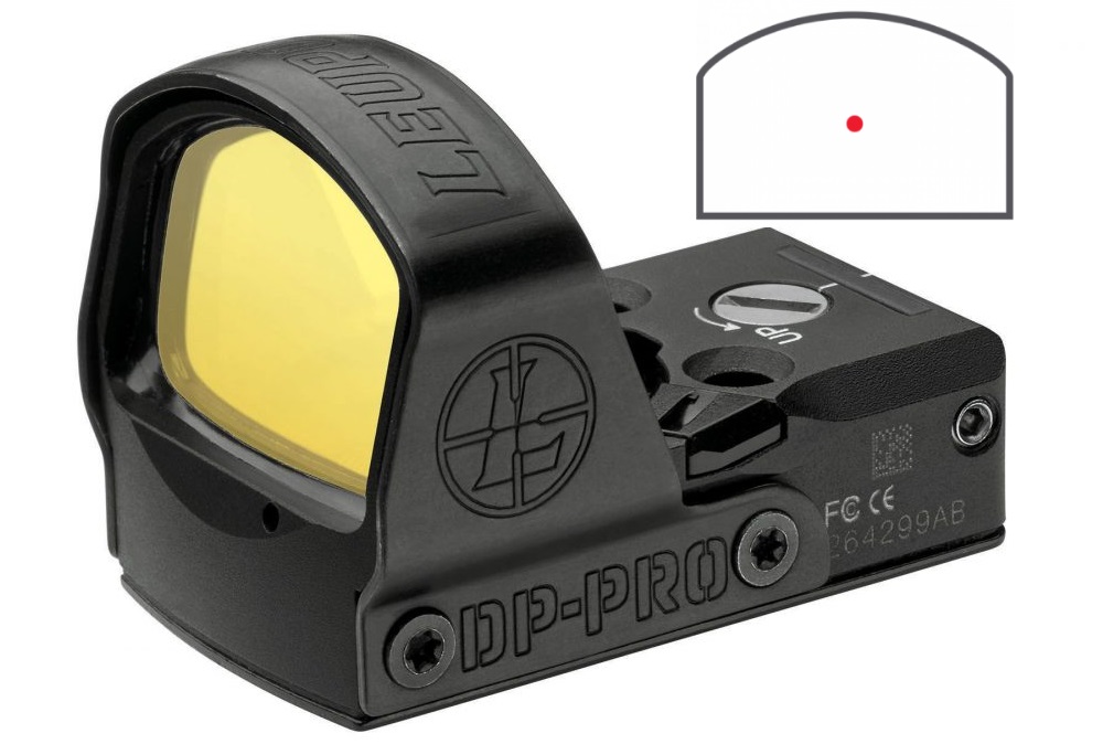 Leupold DeltaPoint Pro 2.5 MOA illuminated dot reflex sight in matte black